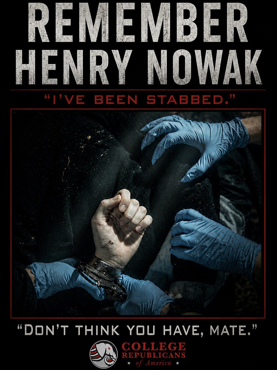 uscollegegop's tweet photo. The College Republicans of America stands with Henry Nowak and his family.
The West needs remigration NOW! https://t.co/meM3LRG5AZ