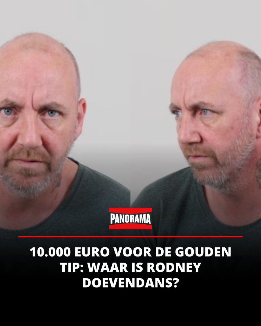 PanoramaNL's tweet photo. Al sinds 2020 ontbreekt ieder spoor van Rodney Doevendans. https://t.co/t24YxsjP8p https://t.co/d4QPh8VwWE