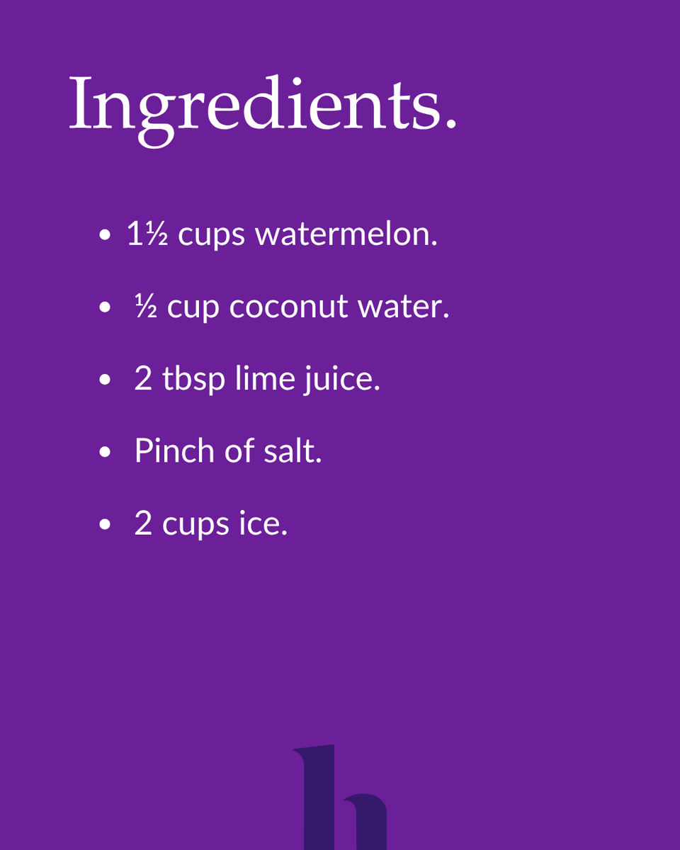 Health_First's tweet photo. Your bladder works hard for you every day — support it with simple additions that help you feel your best this summer. 💜

🍉 Watermelon — high water content to help keep you hydrated
🍒 Cranberries — help support urinary tract health
🌿 D-Mannose — helps flush certain bacteria from the urinary tract
🧂 Magnesium — helps support muscle relaxation
🍵 Green tea — contains antioxidants that support overall wellness
💧 Water — helps keep your urinary system working properly

☀️ During the hot summer months, staying hydrated matters even more. Hydrating foods and electrolyte-rich drinks can help support how you feel overall.

🍉 Try this Watermelon Lime Refresher:
Light, crisp, and perfect for summer hydration.

#WellnessWednesday  #HydrationTips #BladderHealth