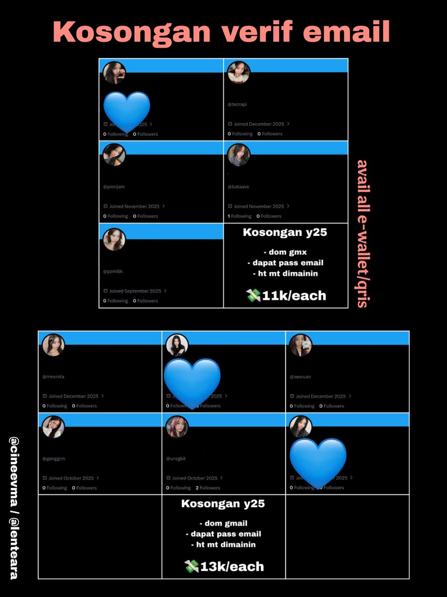 lenteara's tweet photo. @kittyhoons Aku ada y23-y26 kakk, cek di pict yaa https://t.co/ZRPwmkqaqu