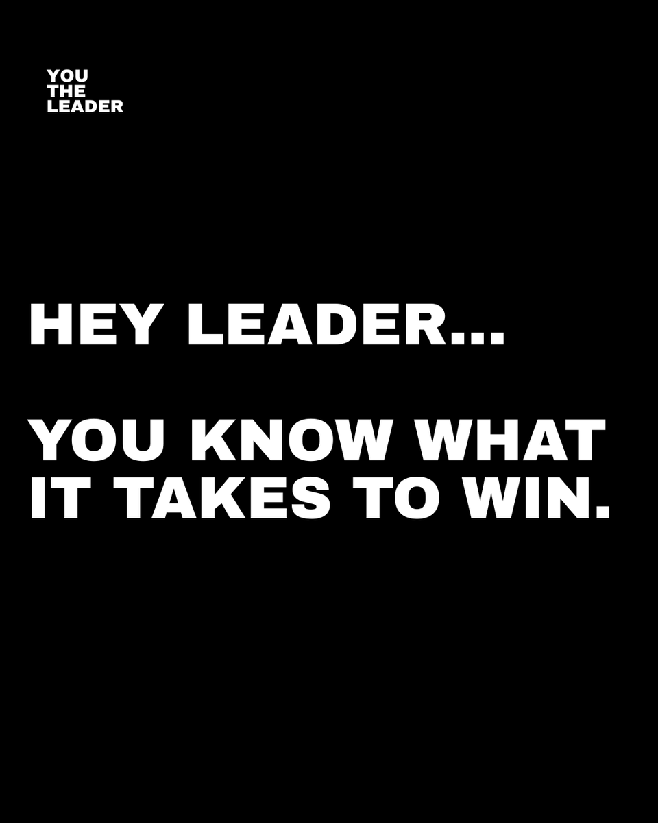 philpringle's tweet photo. Hey leader, you know what it takes to win.

You are an overcomer. You can do this. https://t.co/H0XKtzjiY7