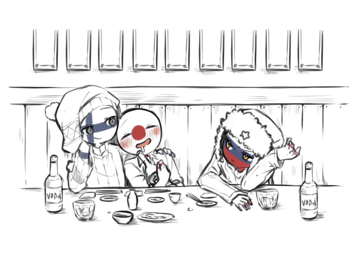 teke_shina08's tweet photo. 飲み会の席

🇫🇮🇯🇵&amp;🇷🇺🇯🇵 https://t.co/iNbevLT13a