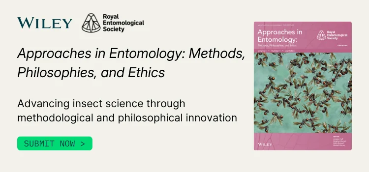 RoyEntSoc's tweet photo. 📢 Our new #OpenAccess journal, is now open for submissions 🎉

Think you might have work that fits the bill? Learn more about the journal and submit your research - RES Members and Fellows get a 20% discount on the APC 🔽

https://t.co/ENNpjPkZDs

#EntoMethods https://t.co/nt5VCM9qHO