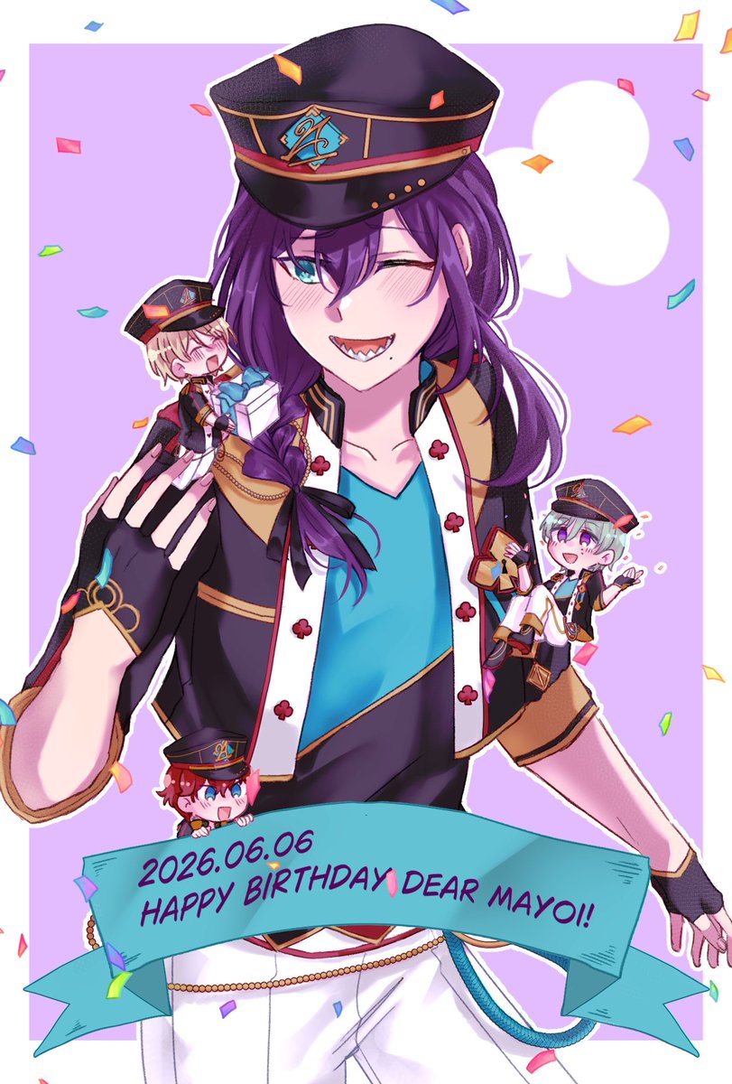 Ruxi_es_alka's tweet photo. ♣️✨️
#礼瀬マヨイ誕生祭2026 https://t.co/lGiApeyi5H