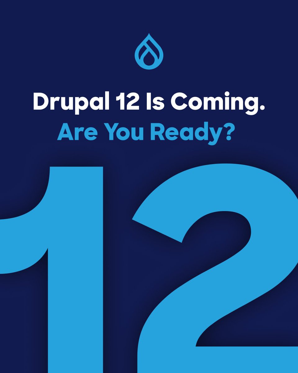 acquia's tweet photo. Drupal 11.4 has arrived—now is the perfect time to prepare for Drupal 12. Join Tim Lehnen (@drupalassoc) &amp; @mandclu (Acquia) for a comprehensive session on the upgrade path.

Register now: https://t.co/vcQmo1aIkp https://t.co/HjaSA5UhxI