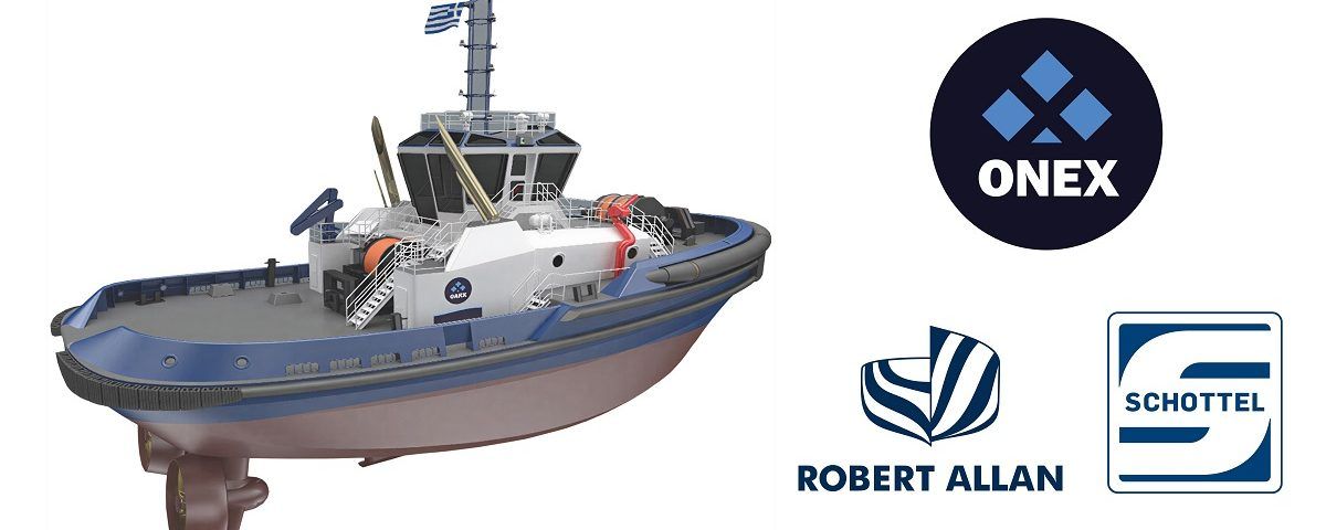 jvdsmarcol's tweet photo. 20 new ONEX escort/terminal tugs with SCHOTTEL. Click n the link to read the press release. https://t.co/atRdaQxzKs https://t.co/nfJ5BqQQFS