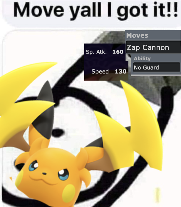 iWillTheGamer's tweet photo. Raichu Y really said Zard Y terrorizing yall? Bet. https://t.co/OHvqCegLBZ