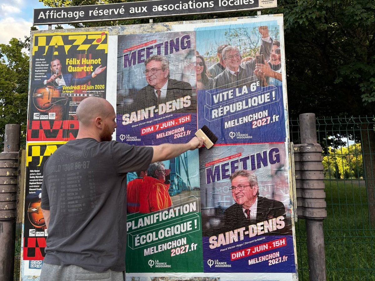 LFIIvry's tweet photo. 🔴 Le grand meeting de lancement de campagne de Jean-Luc Mélenchon approche

➡️ Pour le blocage des prix, la 6e République et la bifurcation écologique : venez nombreux•ses !

📌 Rendez-vous devant la mairie de Saint-Denis le dimanche 7 juin à 15h 🔥 https://t.co/GCpnsTGFVh