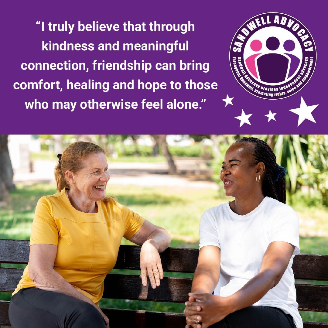 SandwellSCOPA's tweet photo. Volunteering is more than just giving your time; it creates meaningful connections and lasting friendships #VolunteersWeek - https://t.co/t9fHgMOoqe https://t.co/t8FPT9yDHI