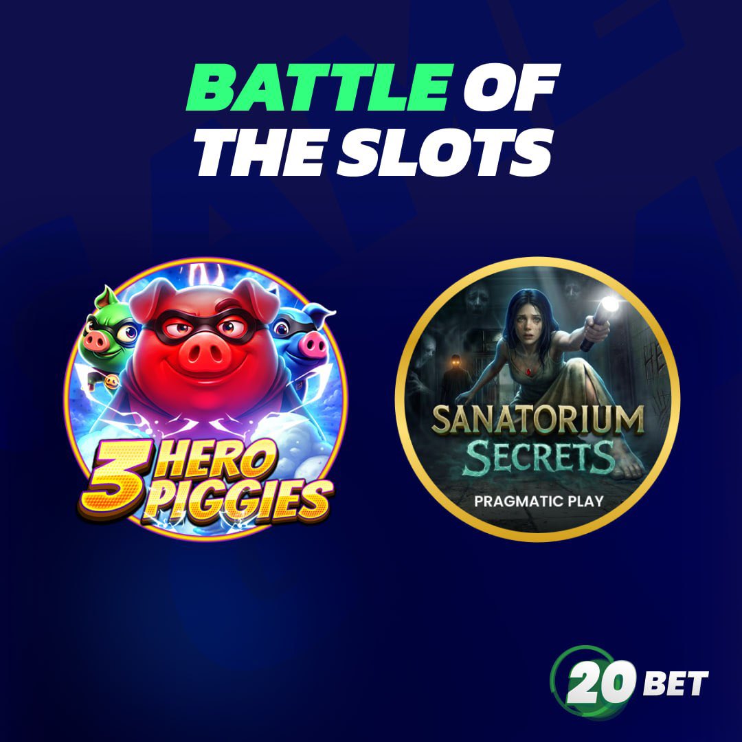 20betOfficial's tweet photo. ⚡️ NEW RELEASE SHOWDOWN

☀️ June is already packed with exciting new slot releases on 20Bet, and two of them have caught our attention. Now it's time to decide which one left the bigger impression 👀

❓ Which slot wins this battle for you?

#slot #battle https://t.co/KG25OSmKvC