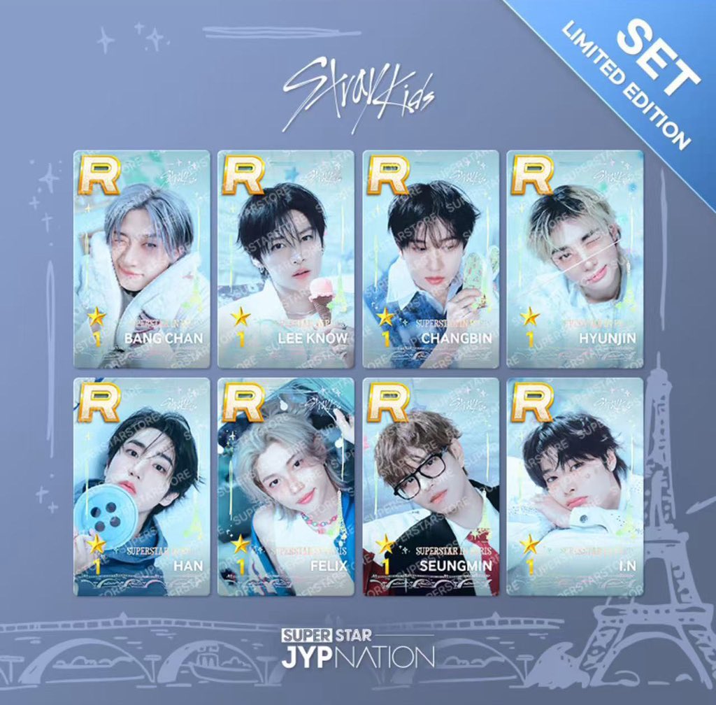 sun___0322's tweet photo. @1
straykids スキズ superstar ssjyp 🇫🇷 パリ paris リアルカード 共同購入 買取 代行 

【譲】🐺 🐖🐇 🥟 🐿️ 🐥 🦊

【求】4000円(送料込み)

お支払いは銀行振込、PayPay(マネラ×)
まとめての方優先、🥟🐥は他とまとめての方のみ
ある程度埋まり次第代行者様より購入
お気軽にお声掛けください🌷 https://t.co/OpRY7odhPT