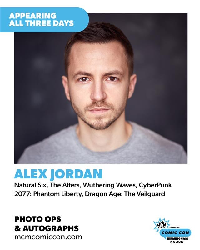 DMJConsult23's tweet photo. I'm delighted to announce that @AlexJordanVO & @HarryMcentire will be at @MCMComicCon #Birmingham, 7th-9th August 2026.
Info here: https://t.co/3Z99hWtcb0
#AlexJordan #HarryMcEntire
#NaturalSix #WutheringWaves #TheAlters #XenobladeChronicles3 #CyberPunk2077 #TheLastKingdom
#UK https://t.co/oRa5Z0mnTI