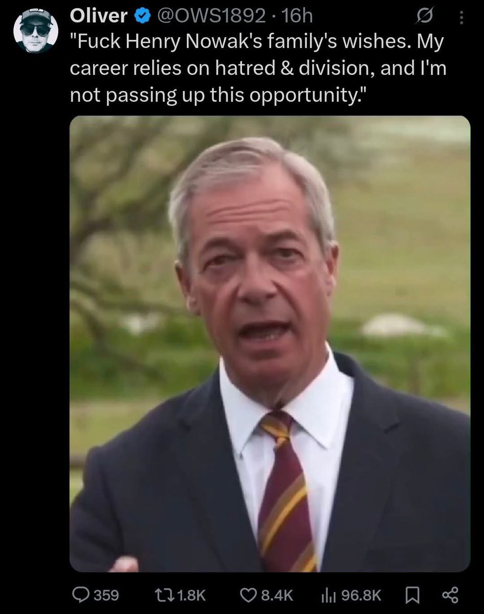 TheTack50's tweet photo. @Nigel_Farage https://t.co/9aHAr1eaDz
