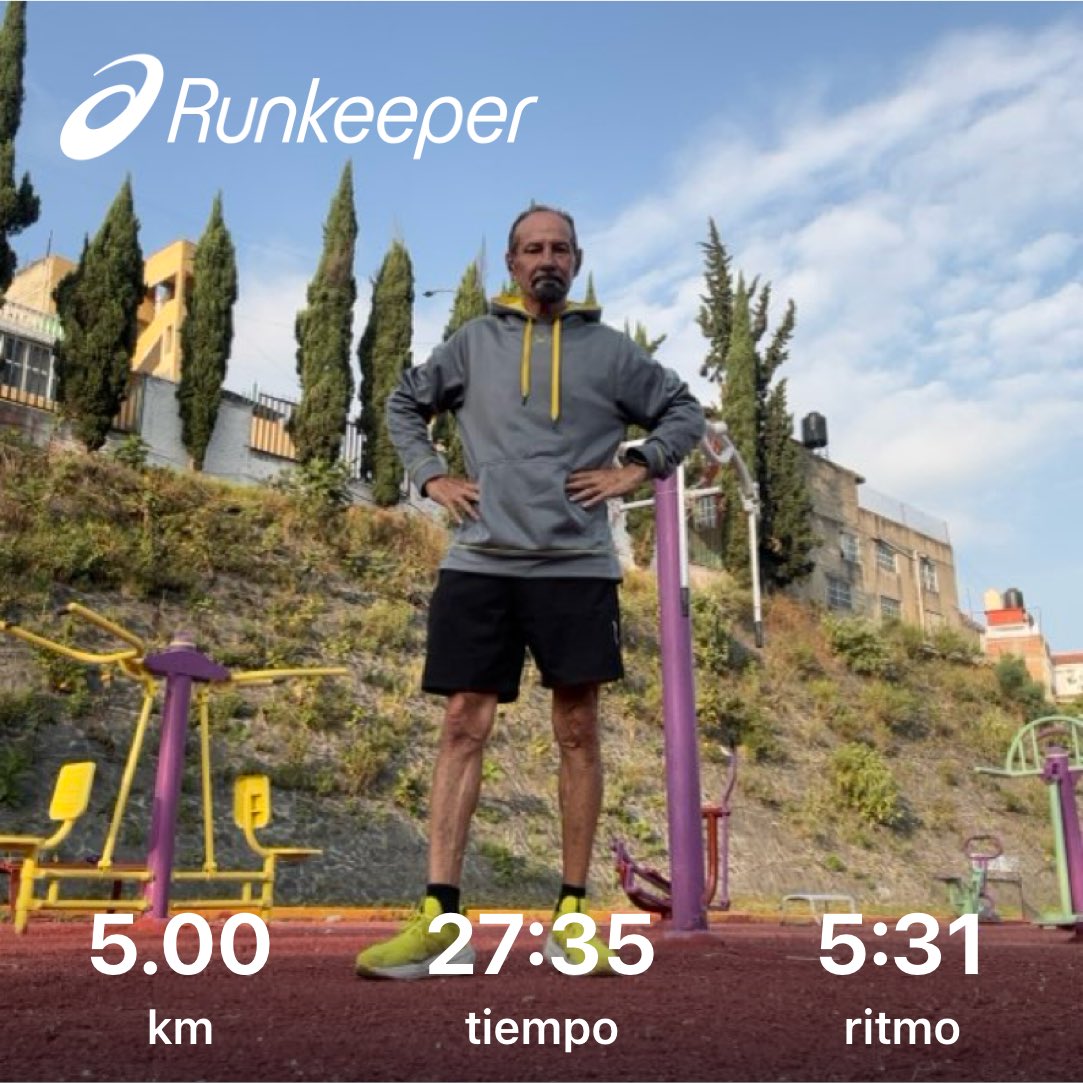 RicardoMch10's tweet photo. Feliz Día Mundial Del Corredor Atletas 🤗 5k Aquí ya se corrió 🏃‍♂️ #AquiYaSeCorrio
#YoElegiCorrer #FalconsRunners #TemploRunner @ReyLoborebelion @KMSxELA @Comunirunners #EntreRunners #runnerscalavera
@ManicomioRunner  @Aca_Runners @YogaWithCriss @MeEncantaCorrer @CorroAMiPaso https://t.co/XboaW4deCK