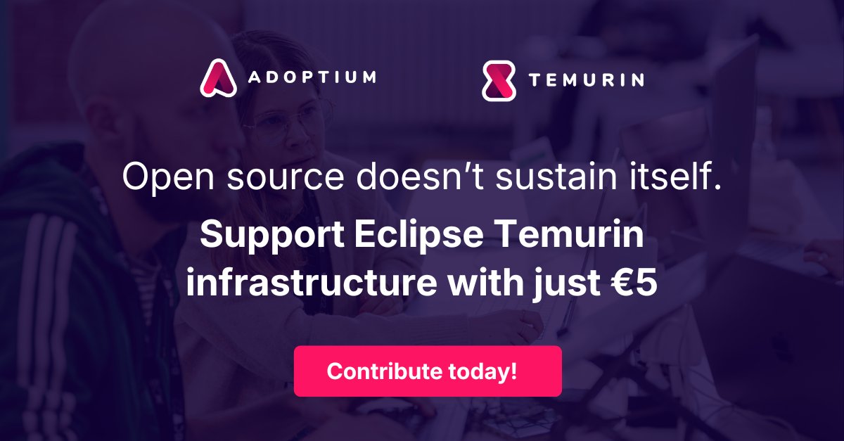 Eclipse Adoptium tweet media