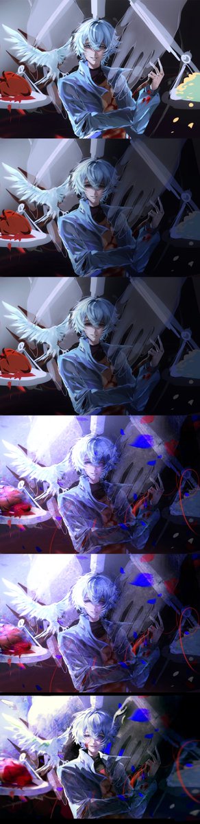 Didala_blast's tweet photo. 绘画接龙真好玩👍🏻👍🏻👍🏻❤️❤️ https://t.co/mlPdIfQbAx