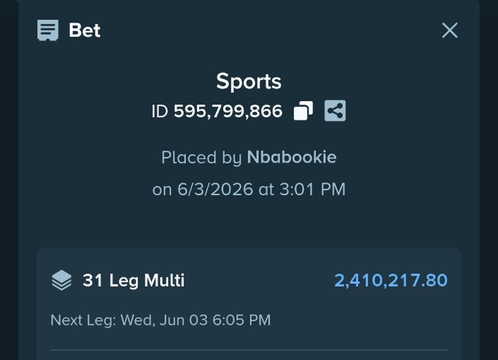 AdigunToluwani1's tweet photo. MLB ⚾ on stake 
2m odd 
Code sport:595799866
Link  https://t.co/WrA1QKDhGe
Edit remove randomly 
Like repost and follow https://t.co/ArCG3tLewm