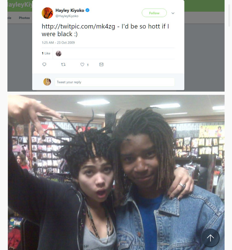 pitgir1's tweet photo. sad hayley kiyoko is so weird, was lowk ready for girls like girls movie https://t.co/ZWOjfLxMfT