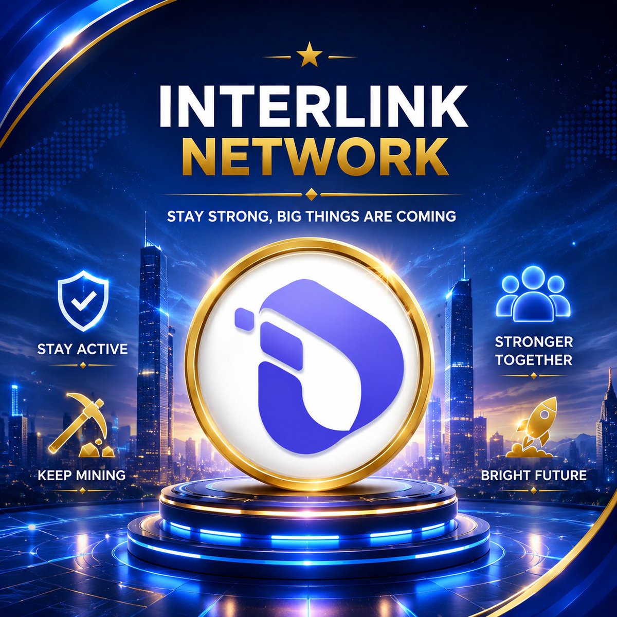 devendar63's tweet photo. 🌟 The future belongs to those who stay active, stay consistent, and keep building.🚀 InterLink Network is growing stronger every day—together, we're creating something bigger than ever before.💙
#InterLinkNetwork #StayActive #BrightFuture https://t.co/9OAlMopQRl
