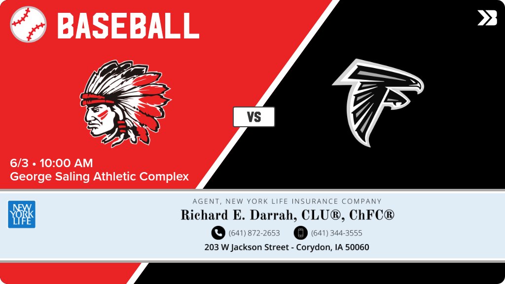 WayneJHHS1's tweet photo. Baseball (Junior High) Game Day! - Check out the event preview for the The Wayne Falcons vs The Centerville Big Reds. It starts at 10:00 AM and is at George Saling Athletic Complex Baseball Field. https://t.co/de4ebZooLc https://t.co/qejpG1XGsH
