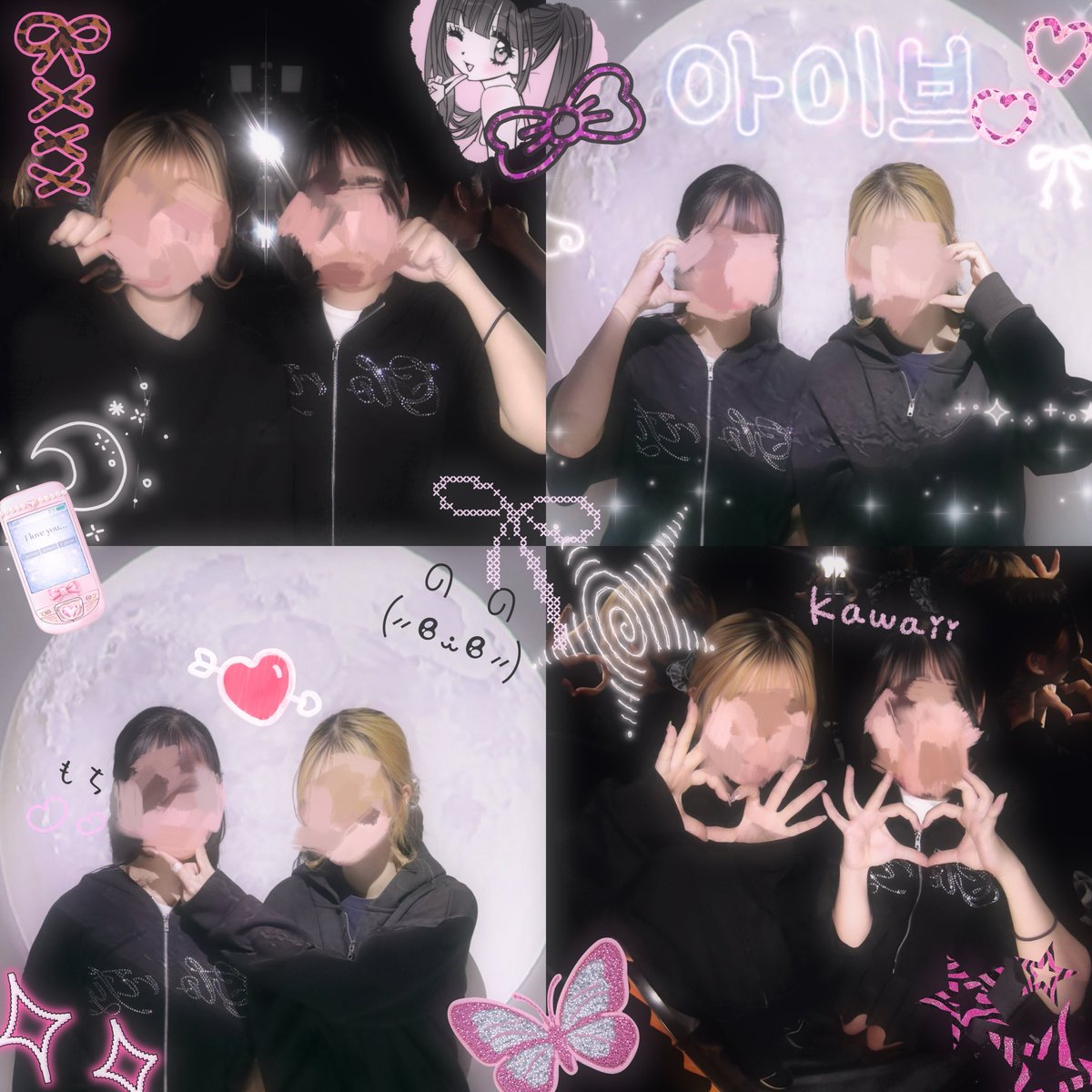 rii05_s2forrei's tweet photo. めっちゃ時差！！🥲
黒可愛かったからぎゃるテイストにしてみた🖤🩷
@ive_cherry10 ありがと〜💗💗 https://t.co/9VQ49JTXUt