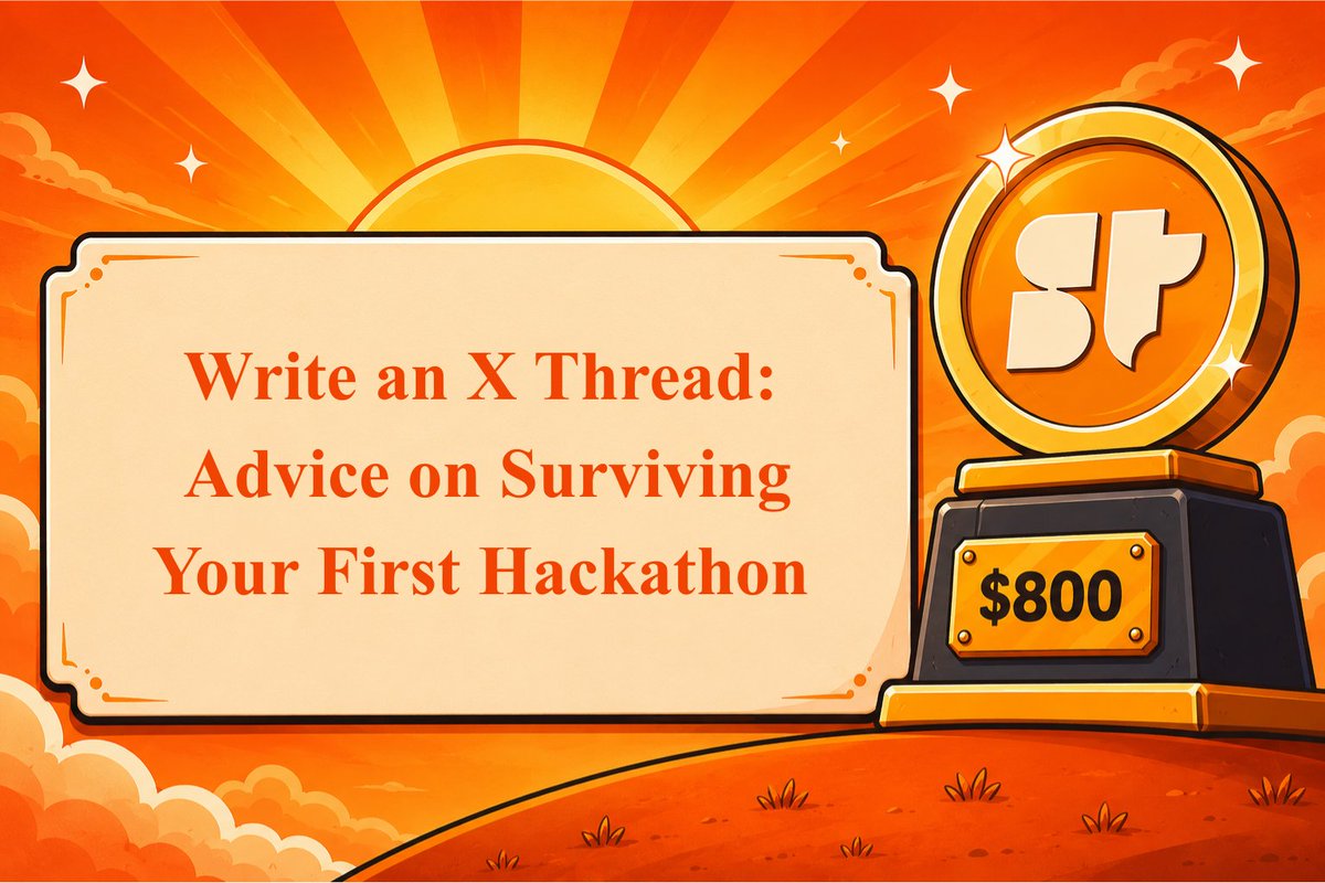 SuperteamNL's tweet photo. Participated in a hackathon before but never won anything? 👀

You can still turn that experience into $$$ 💸

Our “Advice on Surviving Your First Hackathon” bounty is live on @SuperteamEarn  

Share your lessons, help future builders, and get a chance to win 👇 https://t.co/I3XPceBj2X