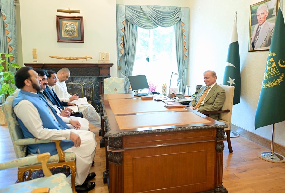 Miannuman148's tweet photo. MNA Hafiz Mian Muhammad Numan called on Prime Minister Muhammad Shehbaz Sharif in Islamabad on 3rd June 2026. https://t.co/hSwbrVra7m