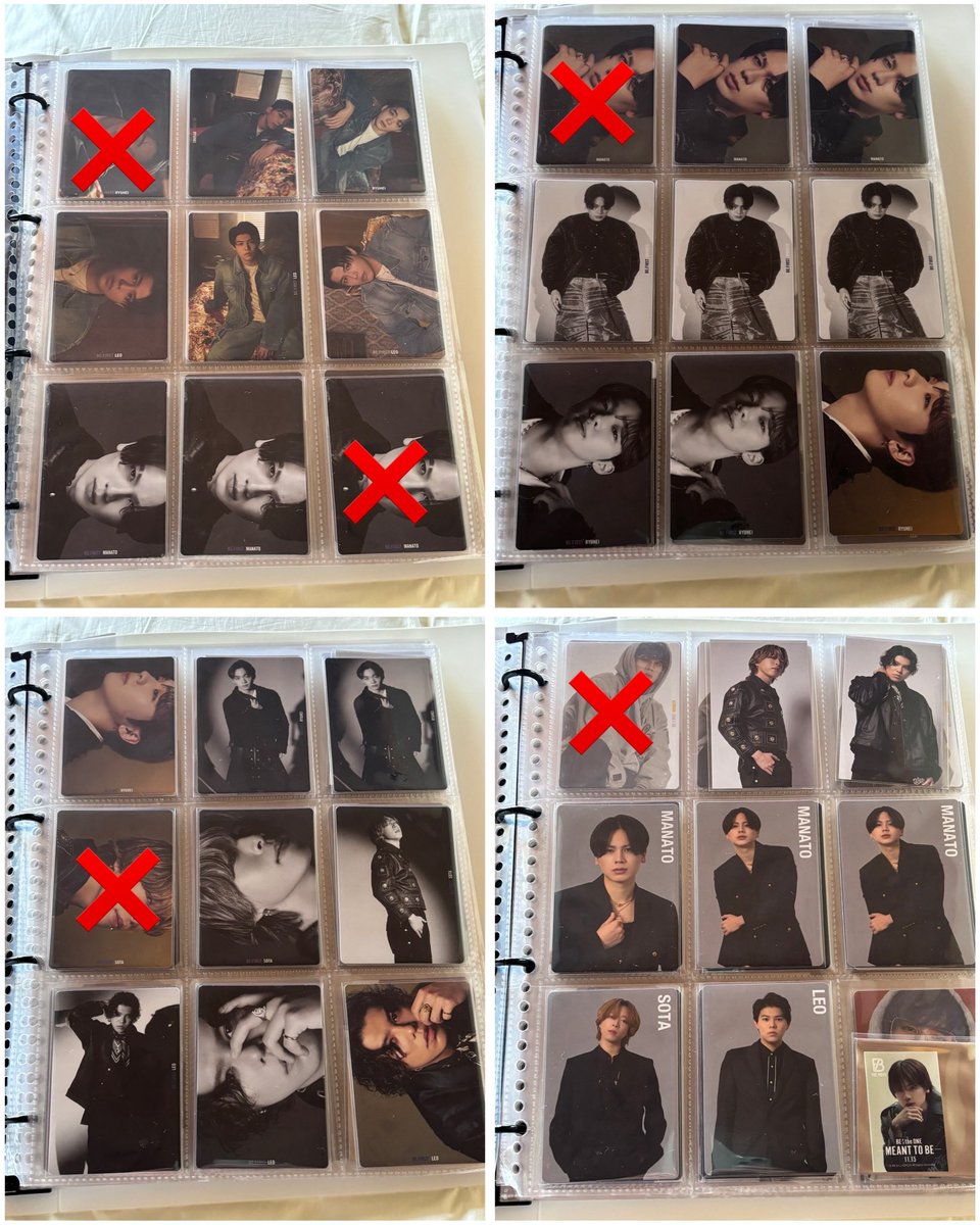 ___sei1226's tweet photo. BE:FIRST MAZZEL BMSG トレカ 異種 買取 交換

求：セイトのグッズ or 買取

譲：画像のもの
マナト、ソウタ、リュウヘイ、レオ、シュント、リョウキ

郵送のみ📮
金額はALTに記載しています。
お気軽にお声掛けください🙋🏻‍♀️💫

#BMSG交換 #BMSG買取 #BEFIRST交換 #BEFIRST買取 #MAZZEL交換 #MAZZEL買取 https://t.co/K9fftBufRN