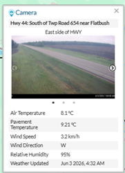 LaPrairieWorks's tweet photo. 511 Conditions Snapshot – North Central Alberta (8:15am): Mostly bare-dry conditions in North Central Alberta this morning. Drive with caution and adjust travel speeds accordingly. Conditions may change. Check 511 Alberta for updates. https://t.co/pFWvqM2QKK https://t.co/5jYqsAfN9Y