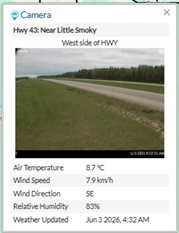 LaPrairieWorks's tweet photo. 511 Conditions Snapshot – North Central Alberta (8:15am): Mostly bare-dry conditions in North Central Alberta this morning. Drive with caution and adjust travel speeds accordingly. Conditions may change. Check 511 Alberta for updates. https://t.co/pFWvqM2QKK https://t.co/5jYqsAfN9Y