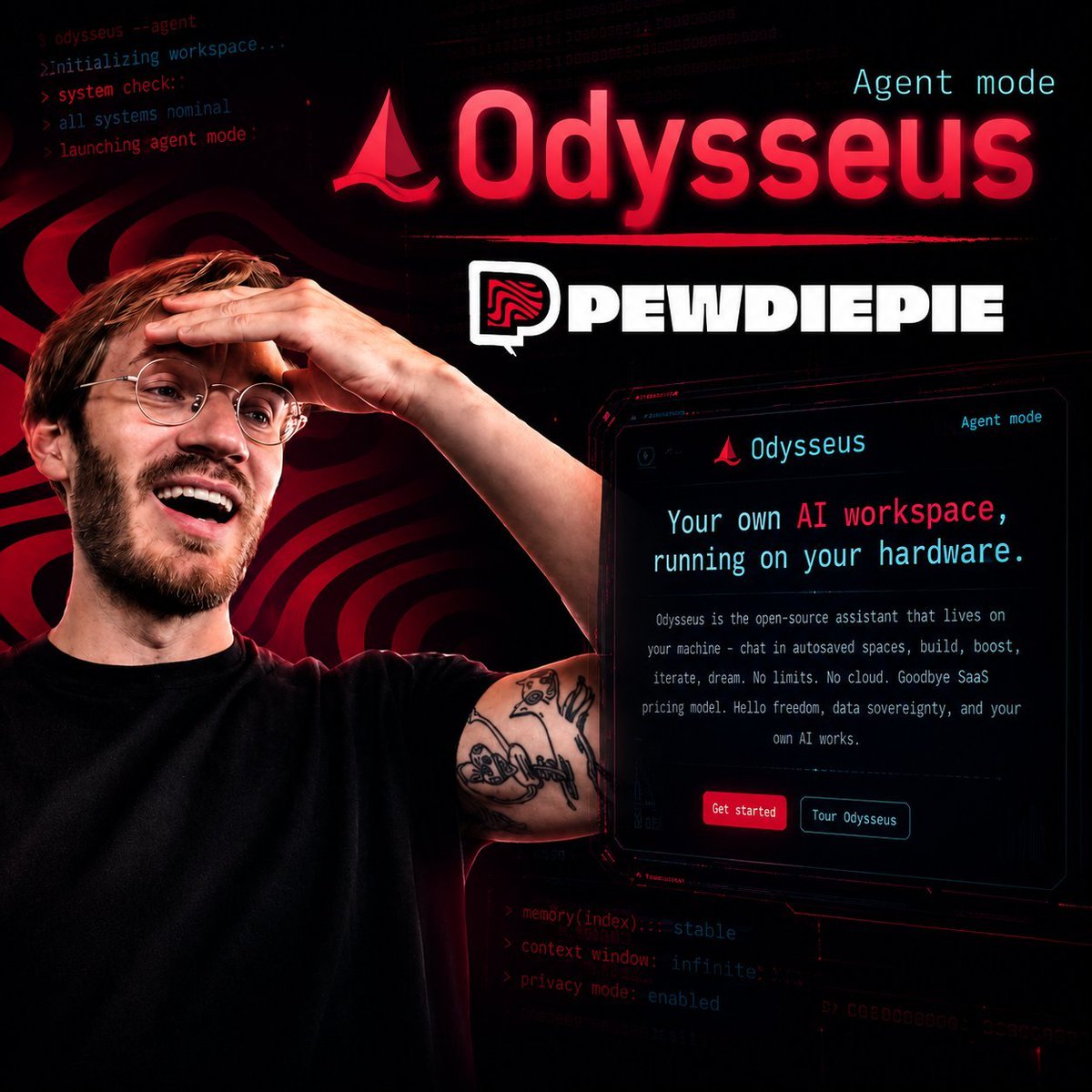 eth_taco's tweet photo. So, with the tokenized asset on Solana expect to see as the virality and hype of $Odysseus takes over the internet, tech market and competition forefront with other AI Companies for this token to share that virality. 

$Odysseus on Solana
CA: HMfERpVKozrefwou3dvZEegMdmyiKzeWBBDcsijDpump