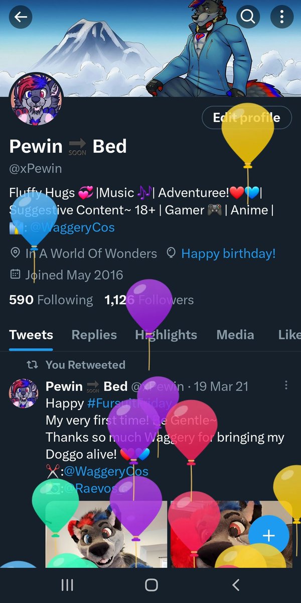 xPewin's tweet photo. Happy Birthday to me~ 
Time for the Big 3 0. 
Can I rest on a big soft bed or squished by Big cuties now? ♥️💙💞 https://t.co/6DwctQ4wvp