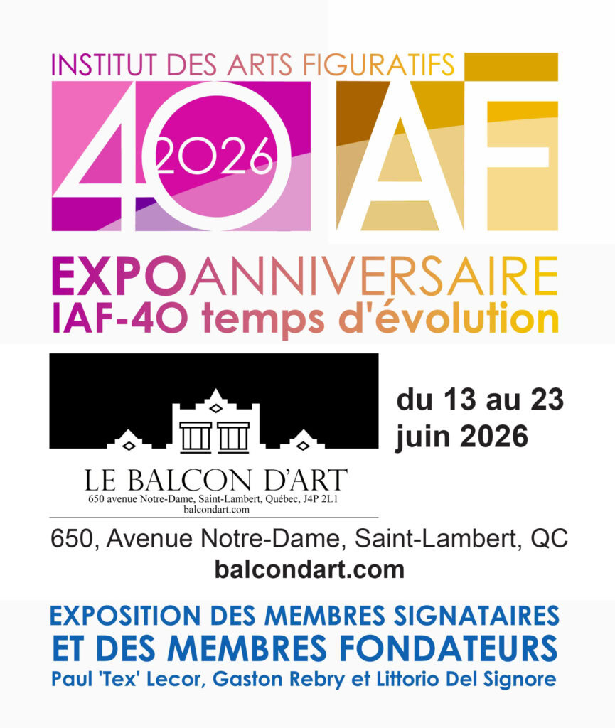balcondart's tweet photo. Venez visiter la galerie le samedi le 13 juin pour célébrer le 40e anniversaire de l'Institut des Arts Figuratifs! 

Stop by and visit the gallery on saturday june 13th to celebrate de 40th anniversary of the Institute of Figurative Arts! https://t.co/lT8yGGN371