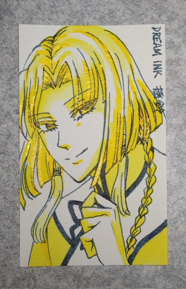 fil896's tweet photo. サンプルでもらったインクが乾き始めていたので記録用に✍️ https://t.co/X7fzavvkWL
