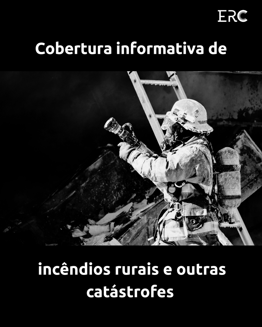ERC_PT's tweet photo. 🧯A ERC recorda as orientações dirigidas aos media para a cobertura informativa de incêndios.

Proteção das vítimas, respeito pela dignidade humana e prevenção do alarmismo são algumas das normas orientadoras.

👉 Conheça a Diretiva da ERC: https://t.co/y8NCyO4k8z https://t.co/9SgXN8X5ET