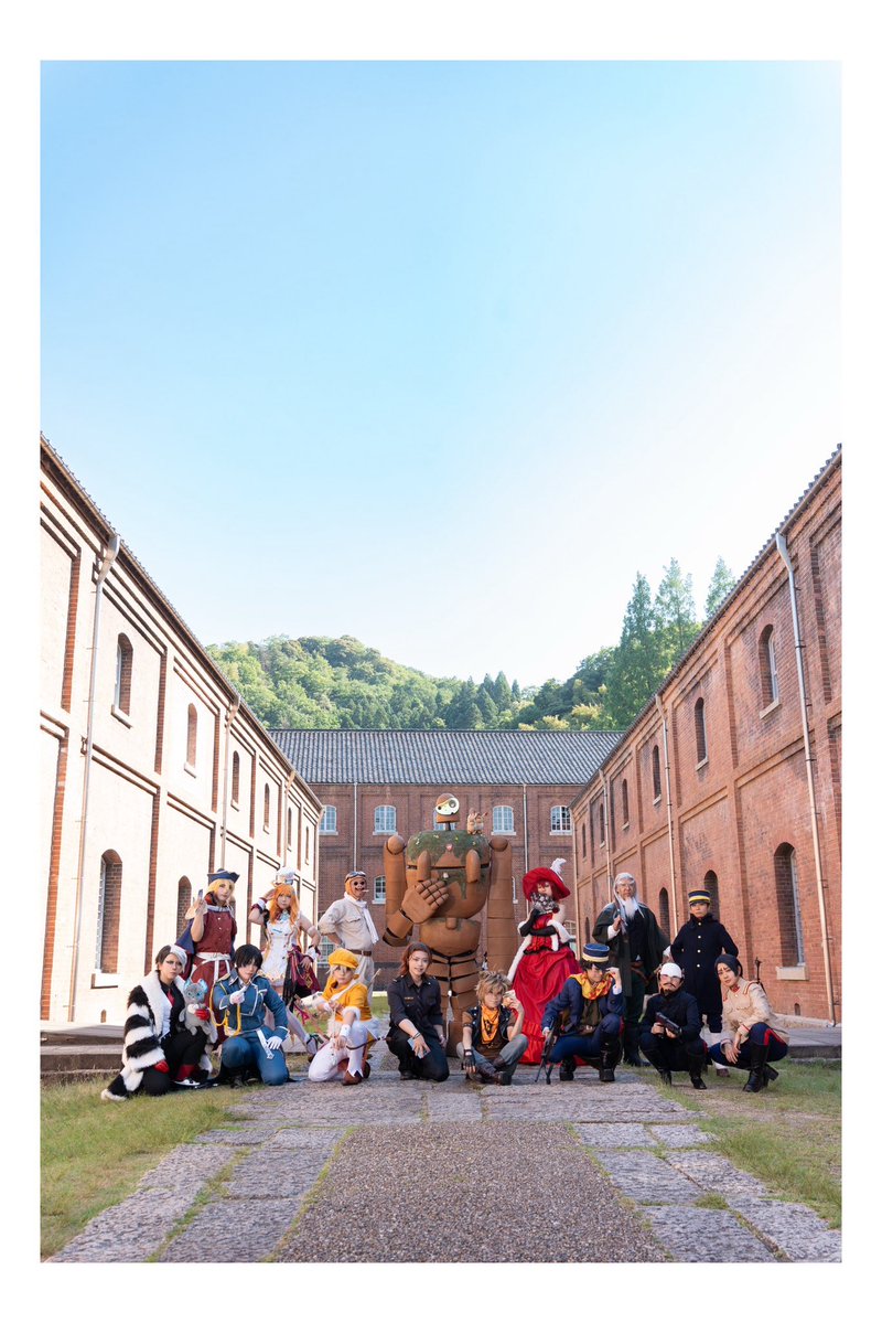 ushicos's tweet photo. #0531舞鶴赤レンガパークコスプレ　
#大型併せするぞー 

本当いいお写真❤️❤️❤️
皆様本当に参加して頂いてありがとうー！！
また、主催させてください❤️✨ https://t.co/IxgKLxCd5y
