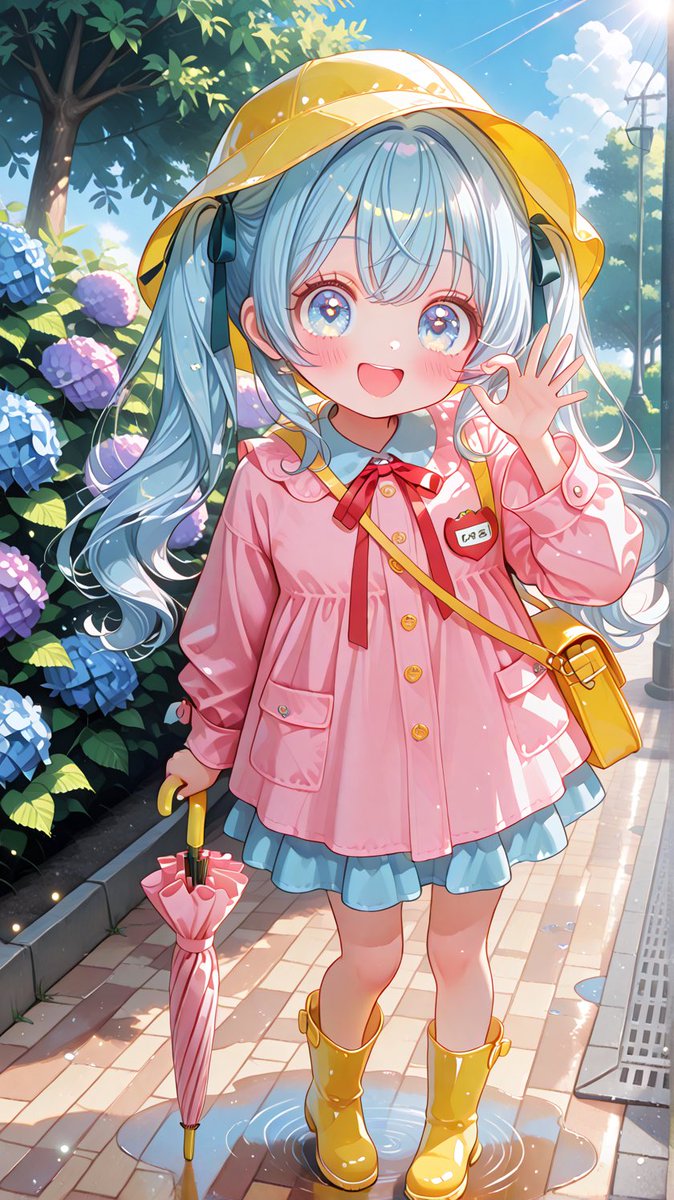 kahoaiart's tweet photo. #Stellaギャラリー6月展 
#ちゃいるどふっと 
雨が止みましたよ♪傘さんもお休みですね🥰💕☂️
Stellaちゃん、楽しいイベントをありがとうございました♪💓 https://t.co/Wu3qc3DN7n