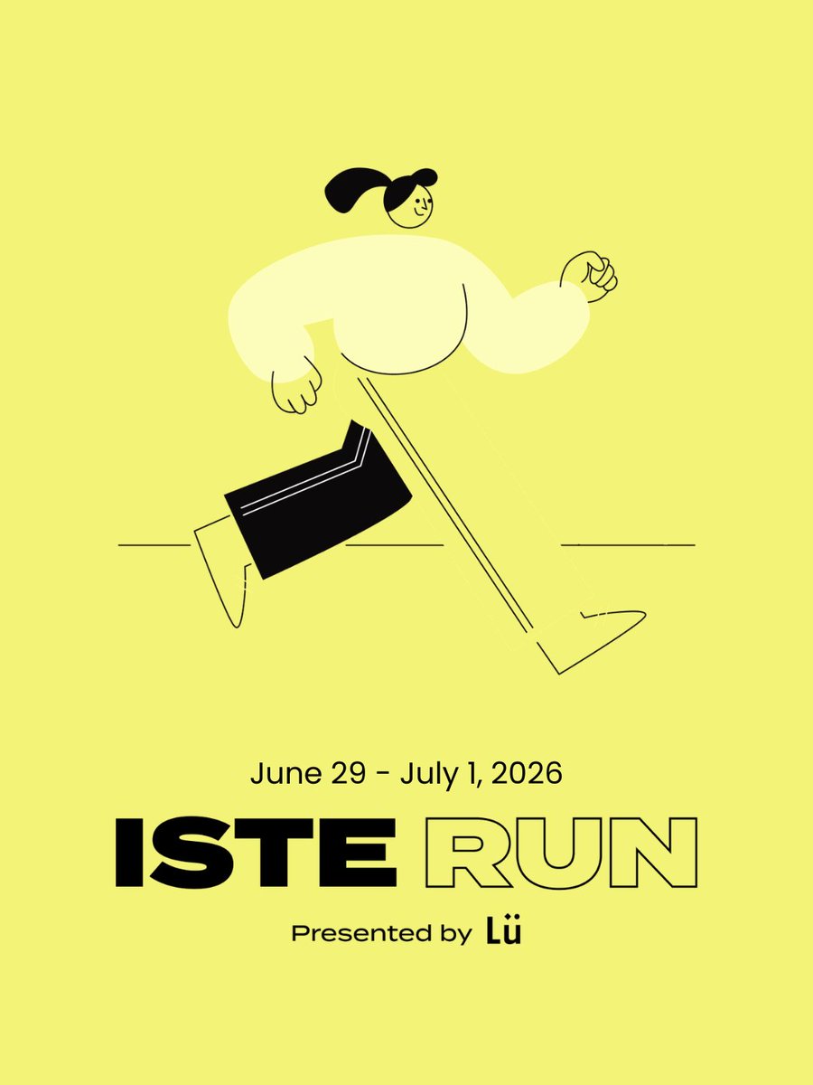 LuPlayground's tweet photo. What started as a morning run five years ago has become an #ISTELive tradition. 🎉

We're excited to bring back the ISTE Run from June 29 to July 1! Join educators and EdTech leaders from across the community for a fun, active start to the day.

Sign up: https://t.co/GviL6RF30i https://t.co/StgmgHTNnz