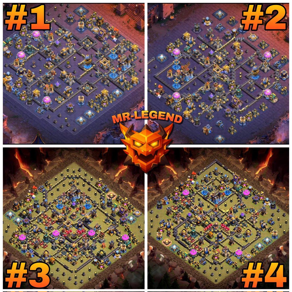 MRLEGENDH's tweet photo. πππ πππ ππ§π ππππππ
π³π°π΅π² πͺπΆπ·π #1:https://t.co/UNTZZtV6ZN
π³π°π΅π² πͺπΆπ·π #2:https://t.co/qAhug2GUOH
π³π°π΅π² πͺπΆπ·π #3:https://t.co/COAHSvOLhm
π³π°π΅π² πͺπΆπ·π #4:https://t.co/SJWuNqMWVk
#coc #clashofclans #th18
#warbase #legendbase https://t.co/0UB7y7rsTy