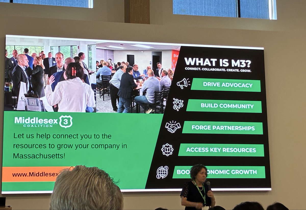 LisaTuz's tweet photo. M3 starting now in #Woburn! @middlesex_cc @mcc_cet proud partner. @WoburnEconDev https://t.co/QhIazE8r8l