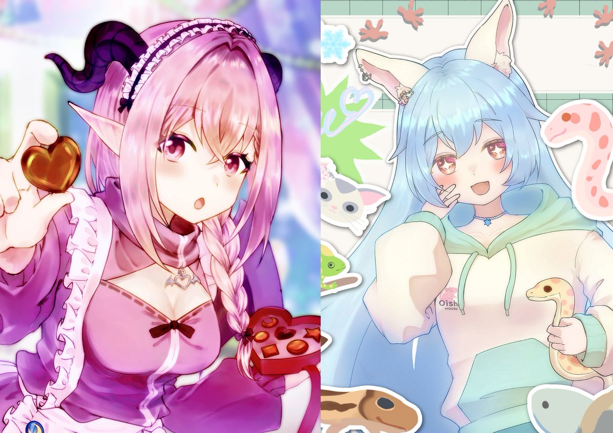 raiou_yuuki's tweet photo. #RTしたVtuberさんを描く
ずっと気になってたタグを、やります
フォロー&amp;RP+リプに立ち絵で参加になります
全員は難しいですが、たくさん来たら描く人数増やします！
画像はこれまで描いた方々です✨絵柄の参考にどうぞ～
#5月のVTuberフォロー祭り‍ https://t.co/diUbQiIjAp