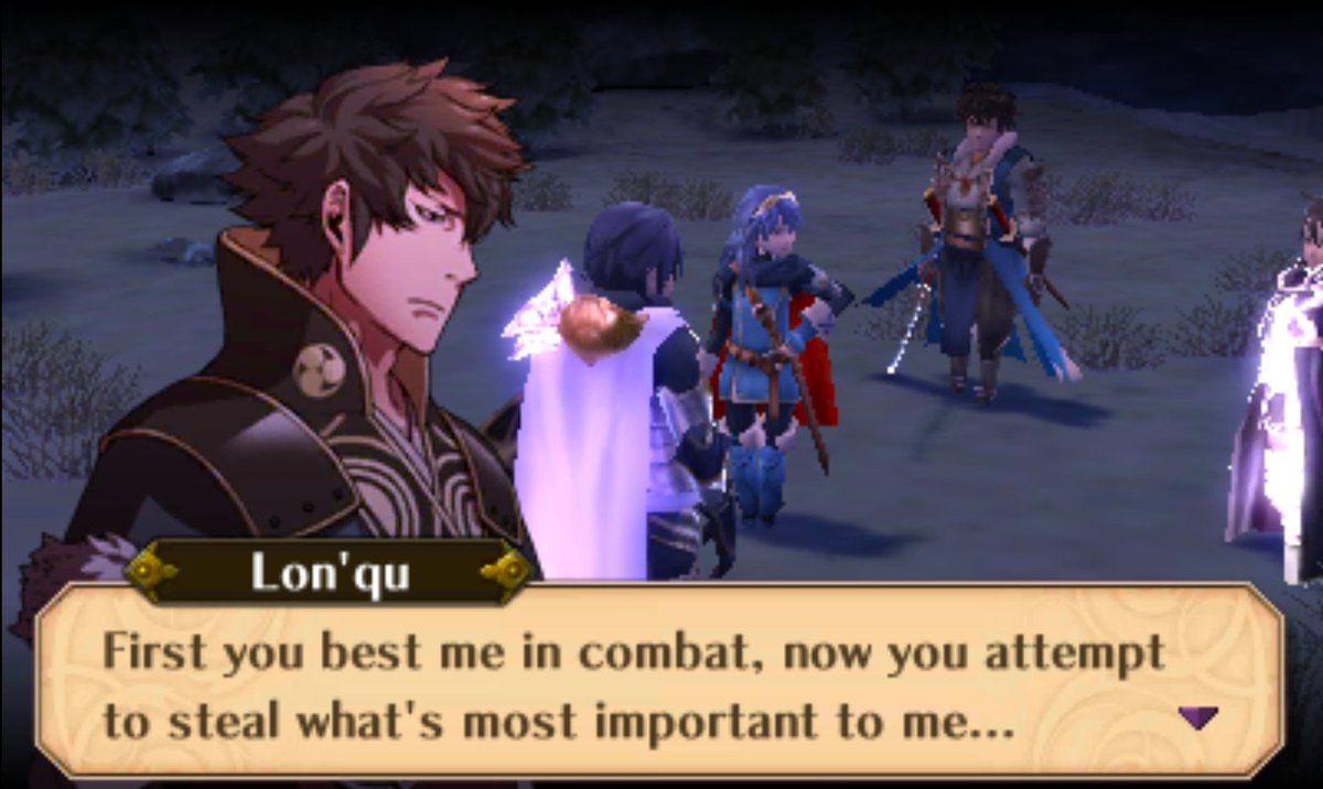Vulkiveir's tweet photo. lucina loves her dads so much, also lon'qu ready to go 1v1 aganist someone he lost to because he thinks she stealing his hubby https://t.co/WkXMmsNJtg