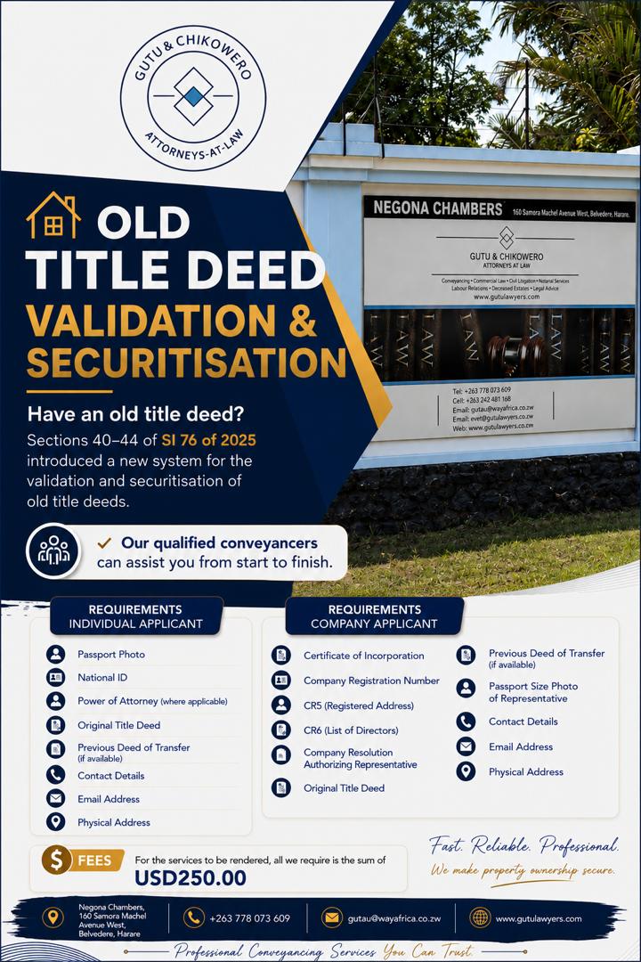 GutuObert's tweet photo. Well-established law chambers since October 1990. *
Absolutely NO crooked &amp; unprofessional lawyering.*
Quality guaranteed or you get your money back.*
Fast &amp; efficient turnaround.* 

@negonachambers
gutulaw@iwayafrica.co.zw 
https://t.co/BKriKVVzZk https://t.co/svcldO9te4