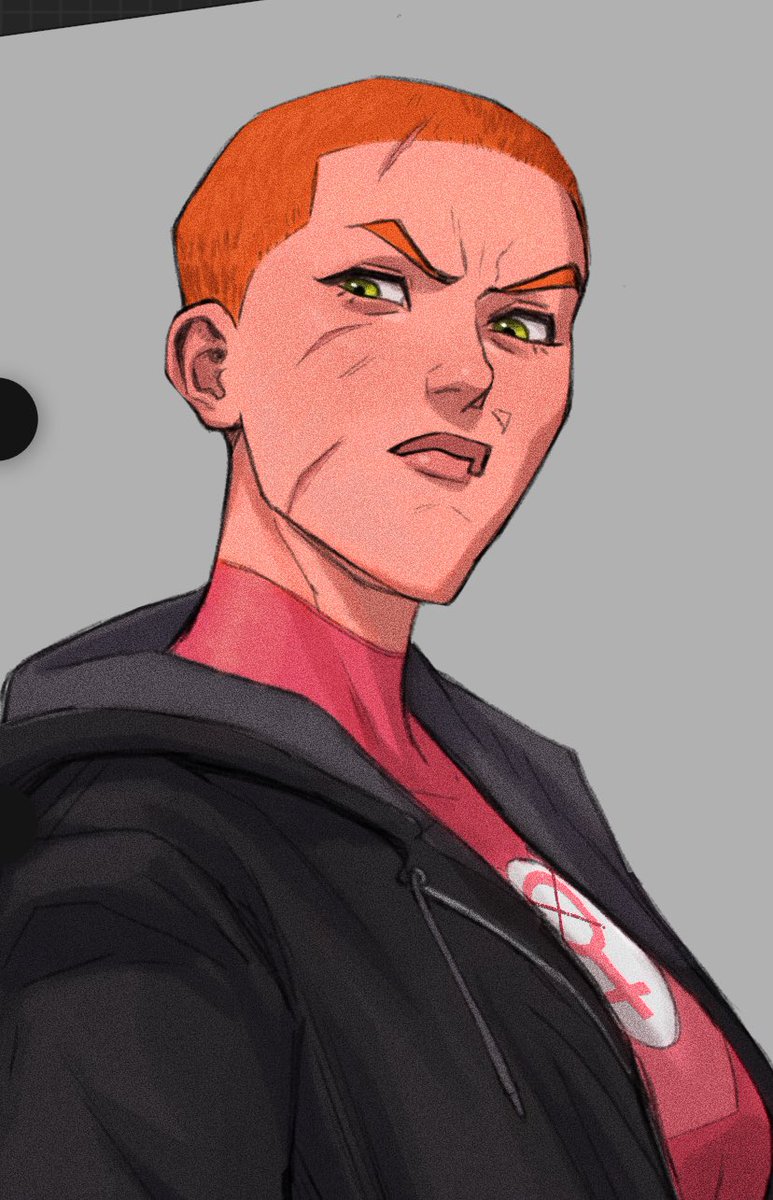 BossFromSchool's tweet photo. Buzz cut eve wip #invincible #atomeve #fanart #digitalart #drawing #sketch #WIPㅤㅤㅤ https://t.co/As29EAbjiw