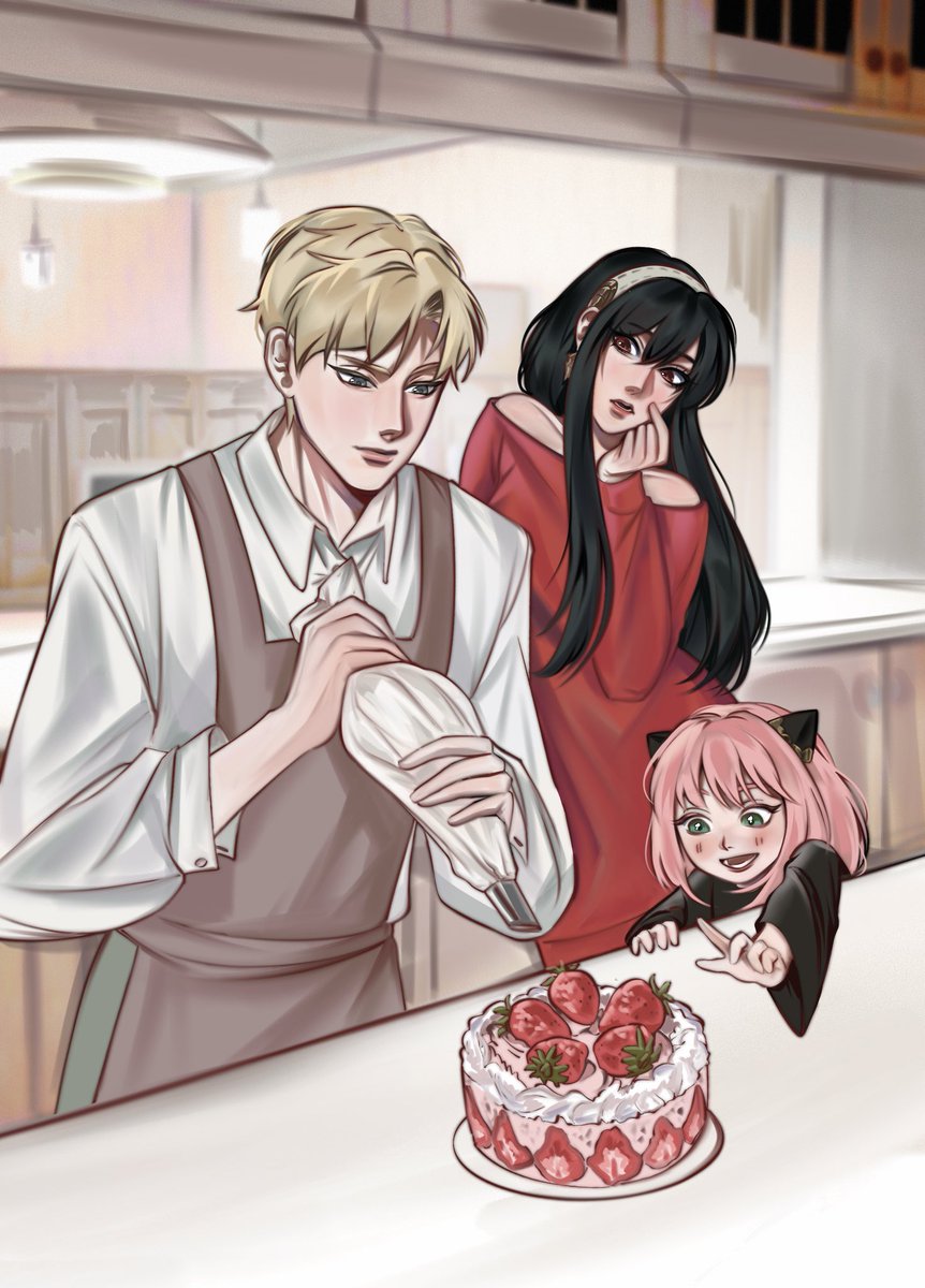 enden_end's tweet photo. #SPYxFAMILY 

Happy cooking time https://t.co/v5yFmPxVev