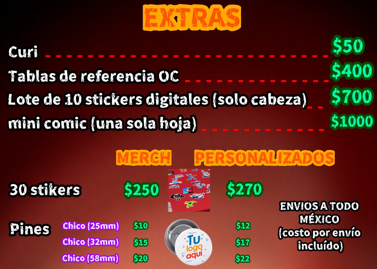 TheHacketXD's tweet photo. ASI ES CHICOS, REGRESAMOS A LAS COMISIÓNES DE DIBUJO Y ADEMAS QUE YA ESTOY EMPEZANDO A VENDER MERCH, MAS ADELANTE SACARE MAS COSAS PARA VENDER, MIENTRAS TANTO TENGO PINES Y STICKERS ¡¡COMPRÉ ME O LOS FUNO!! 🙂 #comisionesabiertas #comisionesdibujo #drawings #furryart #fypシ https://t.co/i8u3LsDULv