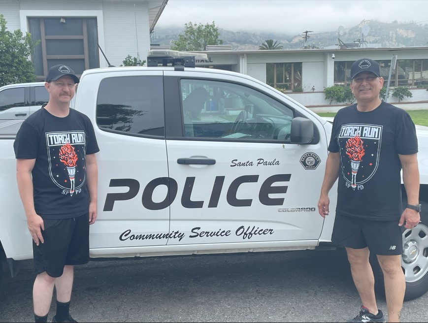 SP_Police's tweet photo. We’re proud to participate in the Special Olympics Law Enforcement Torch Run today, 9:30–10:30 a.m.
Our team run a 3 mile route from the PD, through a few schools, by businesses on Main St, &amp; end @ Veteran's Park.
You may notice temporary traffic impacts downtown due to this. https://t.co/d8LiZj2kyC