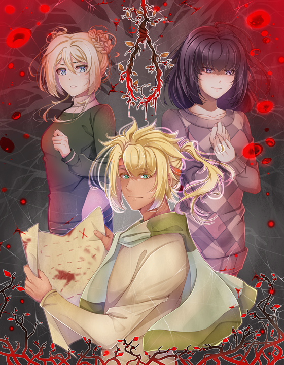 AnankeKeirin's tweet photo. Posters for the remaining three routes of Amnea28.

 #WishlistWednesday!  
#Amnea28 | #IndieGame | #VisualNovel https://t.co/lxmttde392