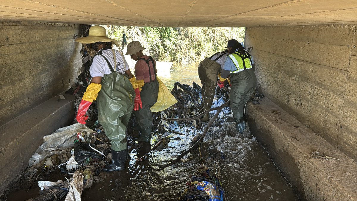 CleanSA_Org's tweet photo. We are doing our part, but our hands are not enough.

We call on local municipalities to work with us so that together we can remove waste faster. 

#CleanSouthAfrica #ChangingHabits #ChangingMindSets https://t.co/3URZsdMper