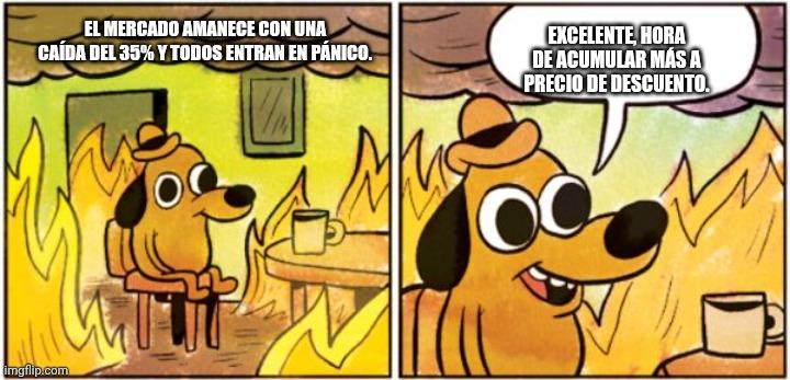 yerey4's tweet photo. @FaucetPayio ¿Pánico? No conozco esa palabra. El mercado no está cayendo, solo se puso de rebajas para los que sabemos acumular a largo plazo. 🧘‍♂️🔥 #HODL
#Bitcoin #CryptoMeme #Crypto #USDT https://t.co/VEsr7r0VES